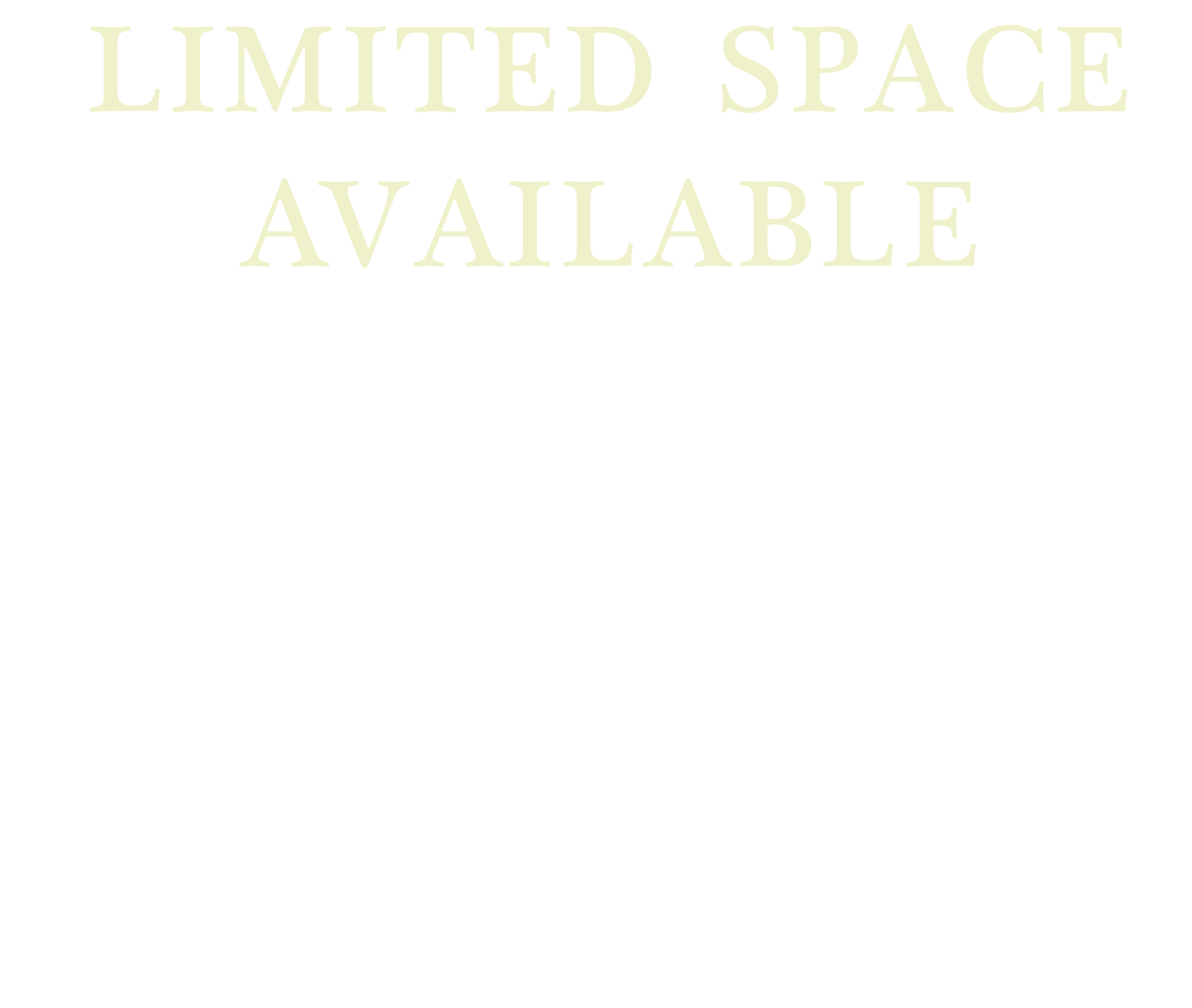 Kelowna 4 Love limited space